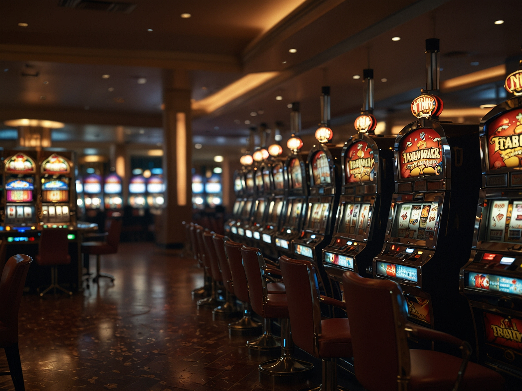 Pinco Casino lounge and game floor